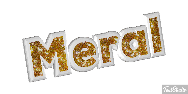 Meral Efekt tekstowy