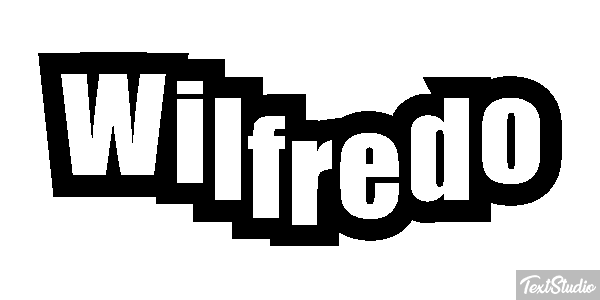 Wilfredo Text effect