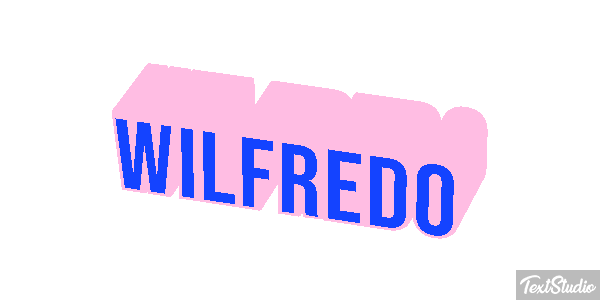 Wilfredo Text effect