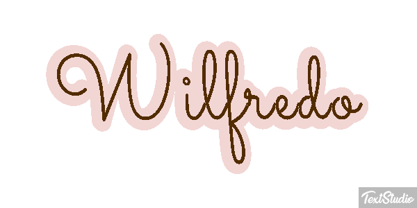 Wilfredo Text effect