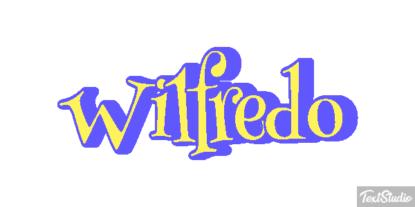 Wilfredo Text effect