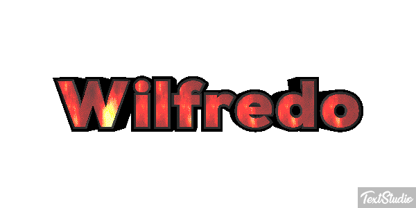 Wilfredo Text effect
