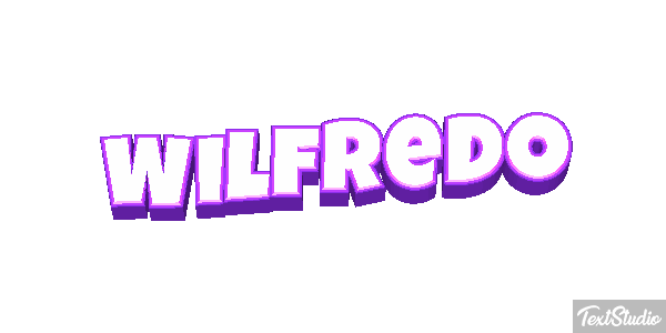 Wilfredo Text effect