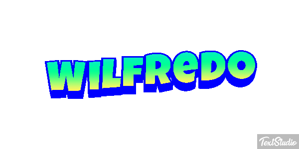 Wilfredo Text effect