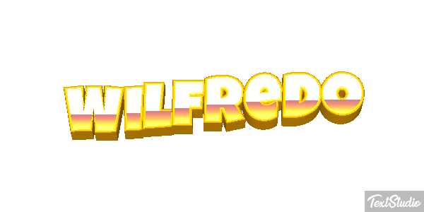 Wilfredo Text effect