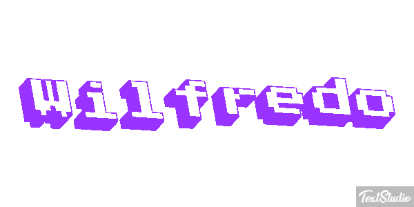 Wilfredo Text effect