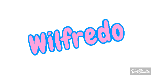 Wilfredo Text effect