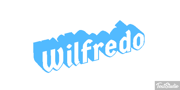 Wilfredo Text effect