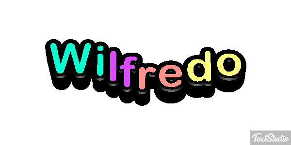 Wilfredo Text effect