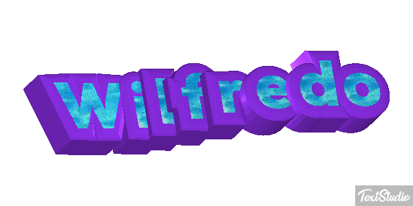 Wilfredo Text effect