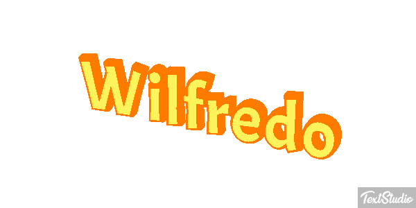 Wilfredo Text effect