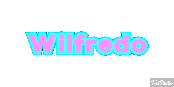 Wilfredo Text effect
