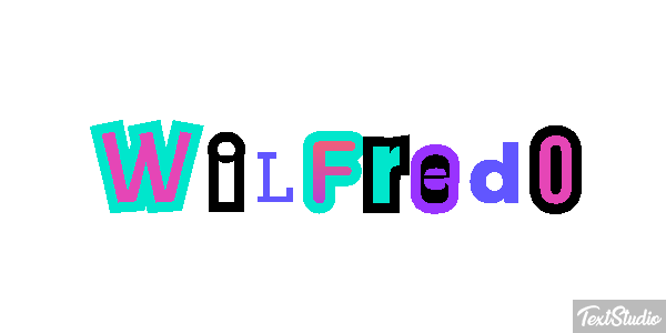 Wilfredo Text effect