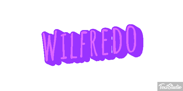 Wilfredo Text effect