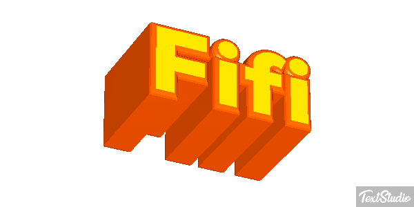 Fifi Text effect