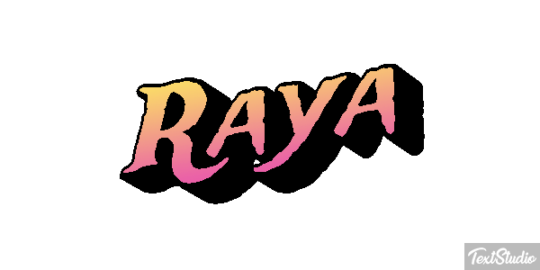 Raya テキスト効果