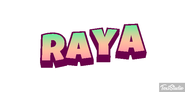 Raya テキスト効果