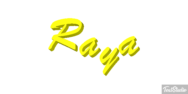 Raya テキスト効果