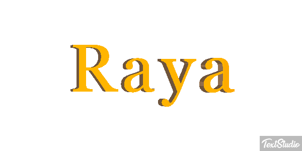 Raya テキスト効果