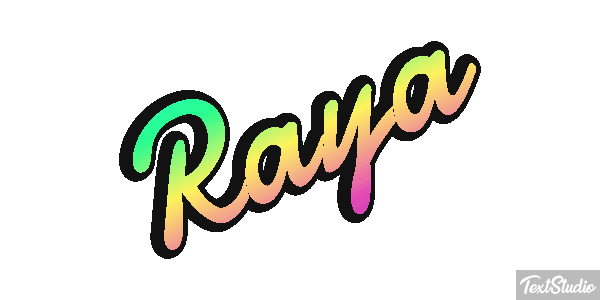 Raya テキスト効果