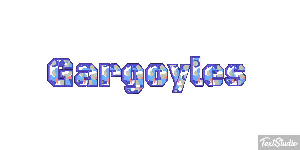 Gargoyles Текстовый эффект