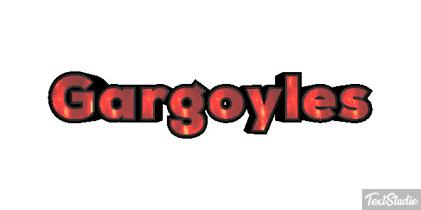Gargoyles Текстовый эффект