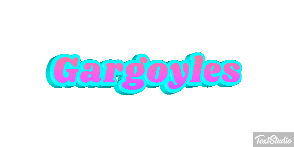 Gargoyles Текстовый эффект