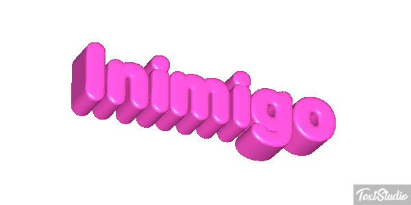 Inimigo Efeito do texto
