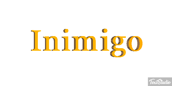 Inimigo Efeito do texto