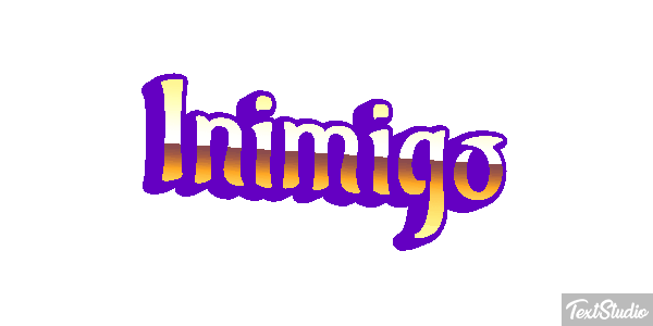 Inimigo Efeito do texto