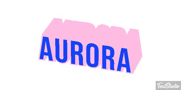 Aurora Text effect