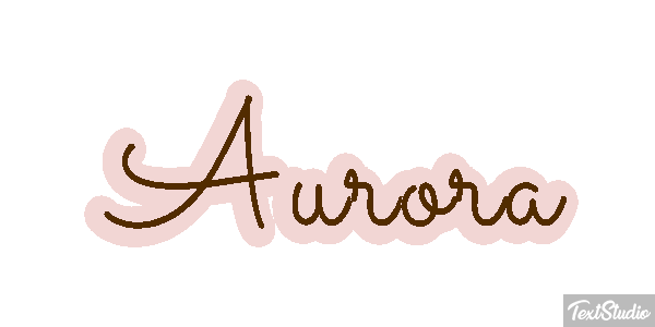Aurora Text effect