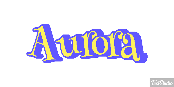 Aurora Text effect