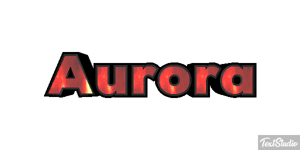 Aurora Text effect