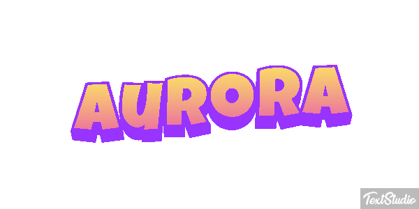 Aurora Text effect