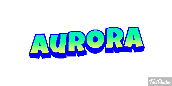 Aurora Text effect
