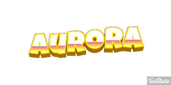 Aurora Text effect