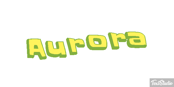 Aurora Text effect