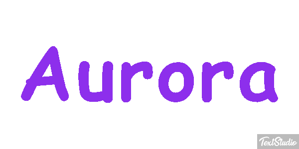 Aurora Text effect