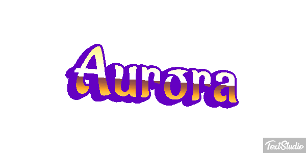 Aurora Text effect