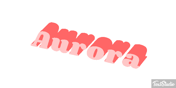 Aurora Text effect