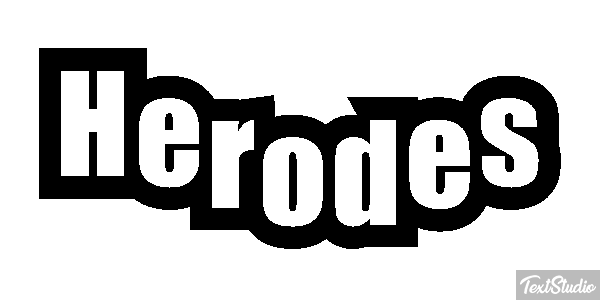 Herodes Текстовый эффект
