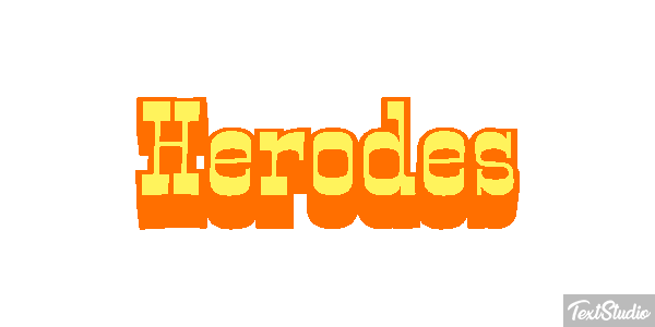 Herodes Текстовый эффект