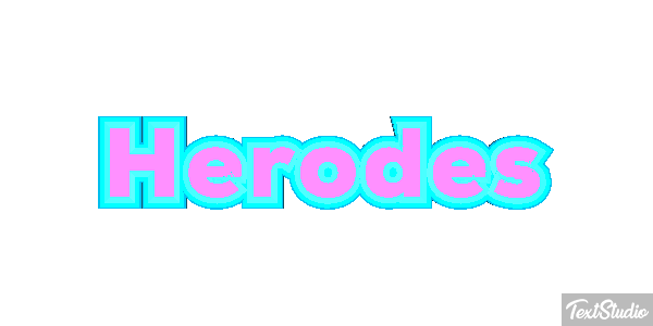 Herodes Текстовый эффект
