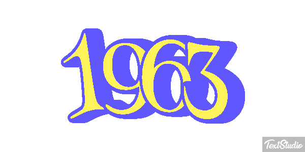 1963 テキスト効果