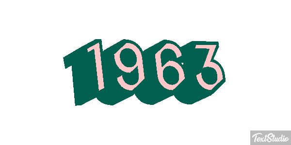 1963 テキスト効果