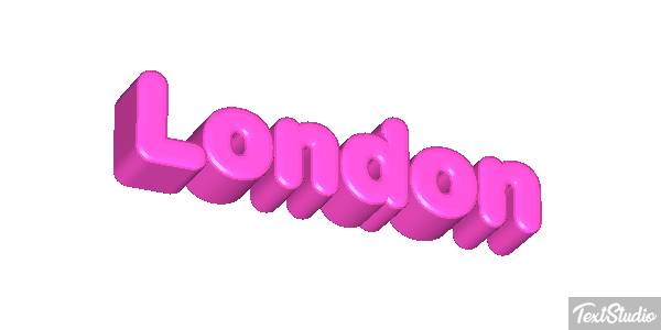 London Text effect