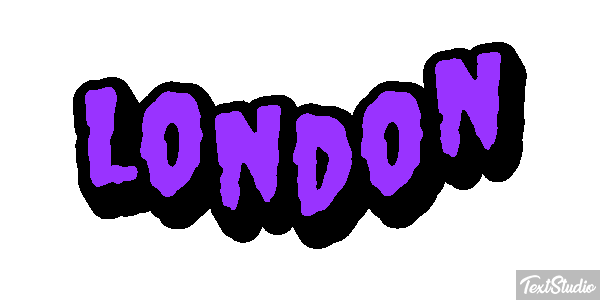 London Text effect