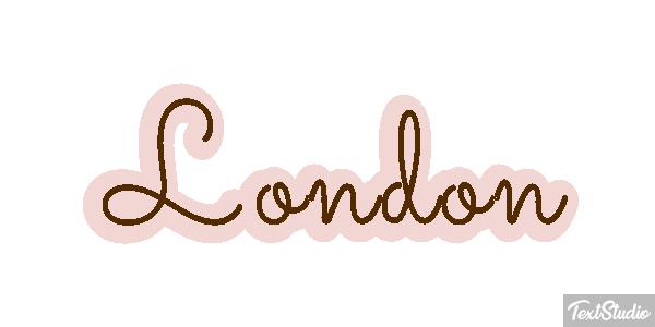 London Text effect