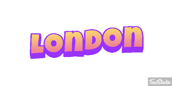 London Text effect